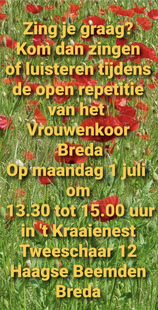 Vrouwenkoor poster