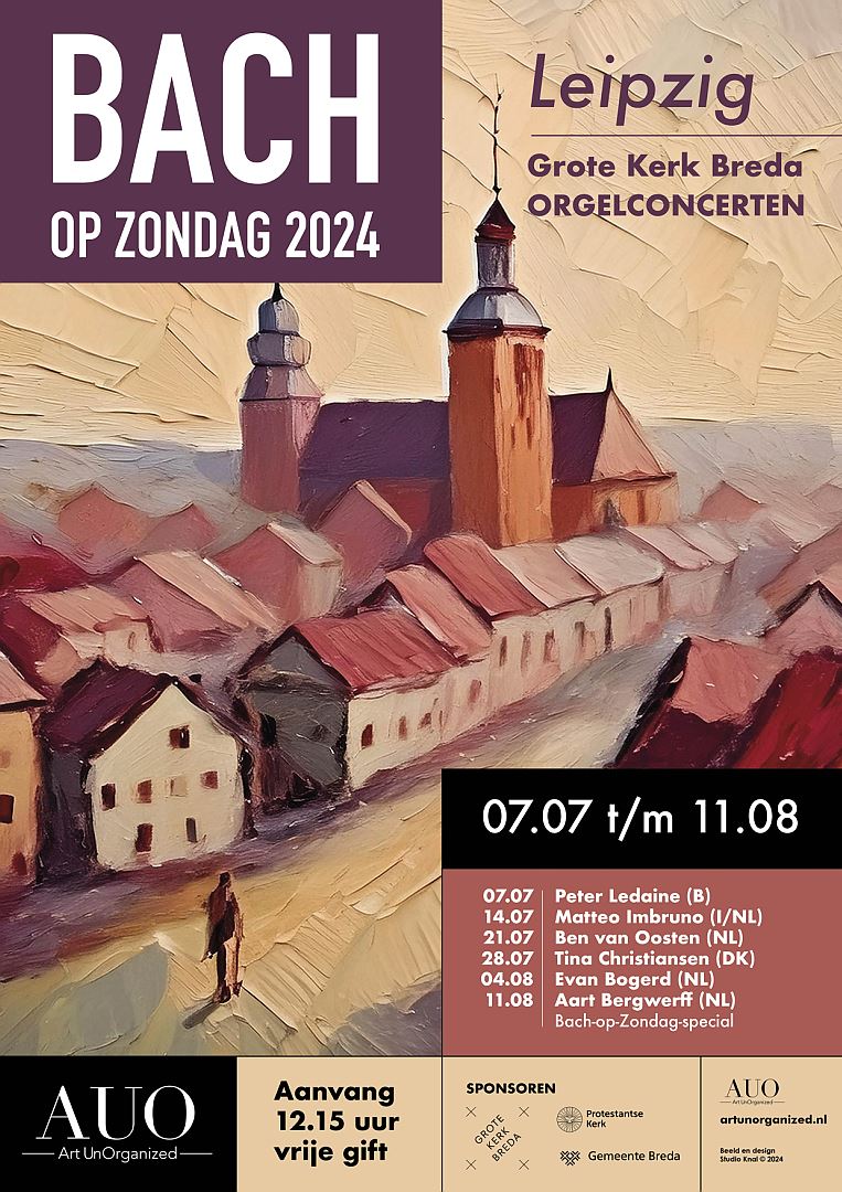 poster Bach op zondag