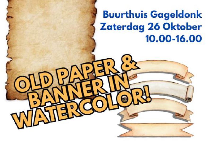 Workshop aquarelleren William van der Zanden