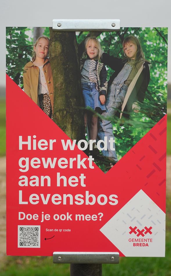 Levensbos wervingsposter