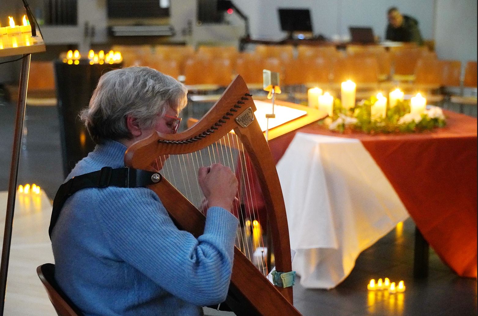 Vera Kemme Lucaskerk harp