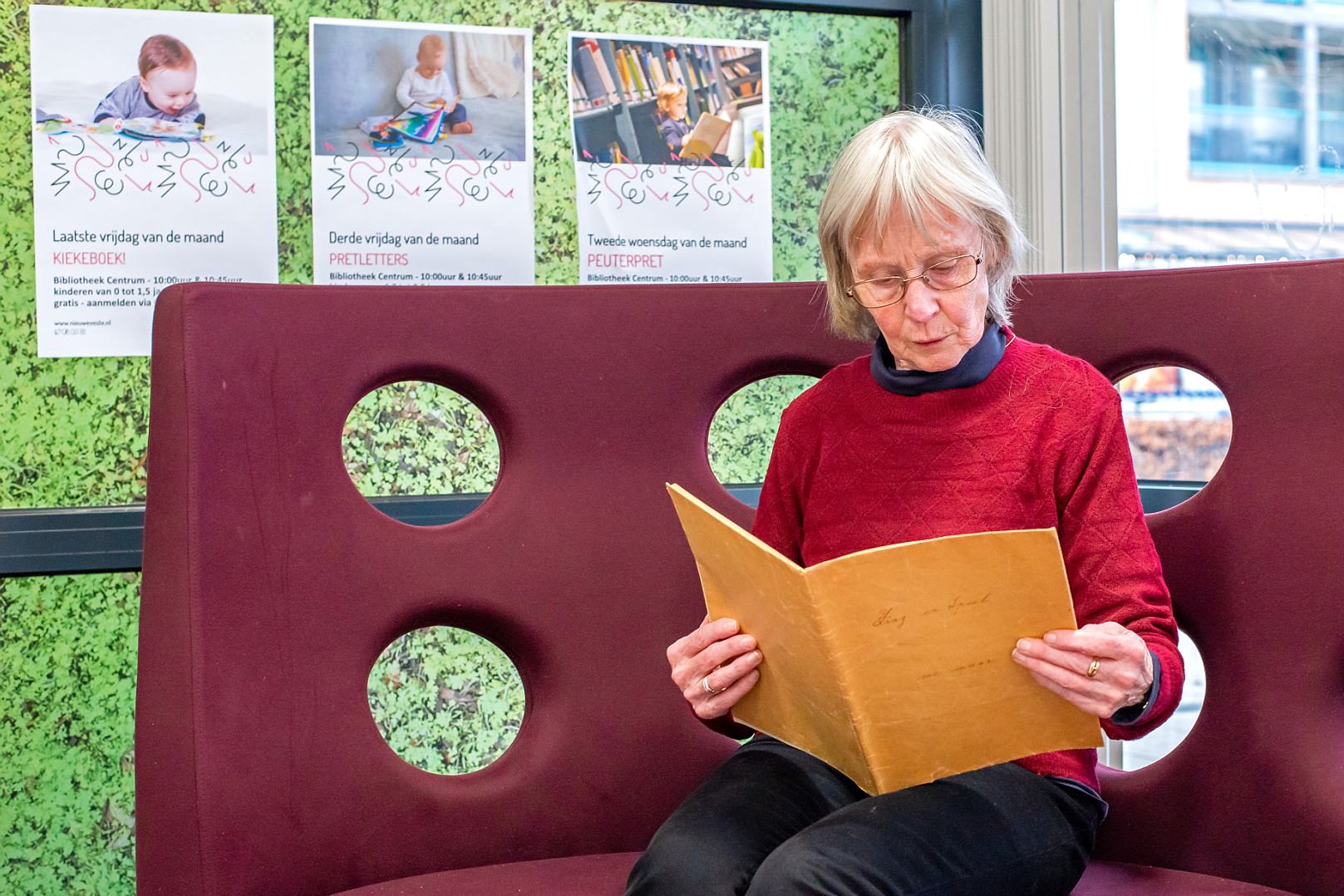 Nanda Splinter expositie kinderboeken bibliotheek Heksenakker